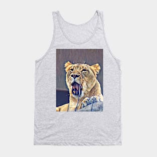 African Lioness Tank Top